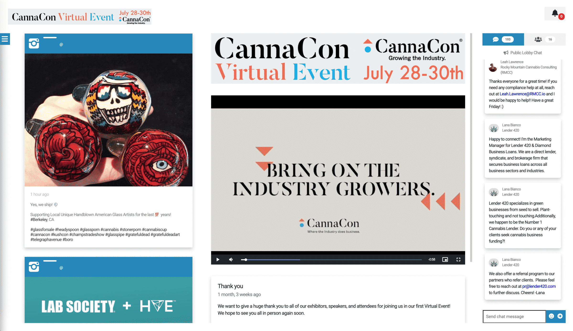 virtual cannabis expo | virtual trade show | online cannabis show